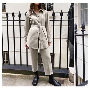 Aritzia Balboa Jacket in Dry Basil Green - sz XS